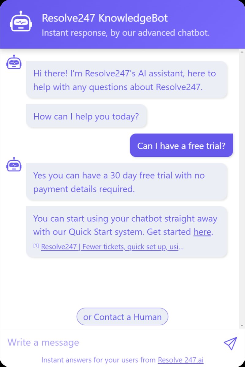 Exemplo real de conversa de chatbot com IA atendendo um cliente